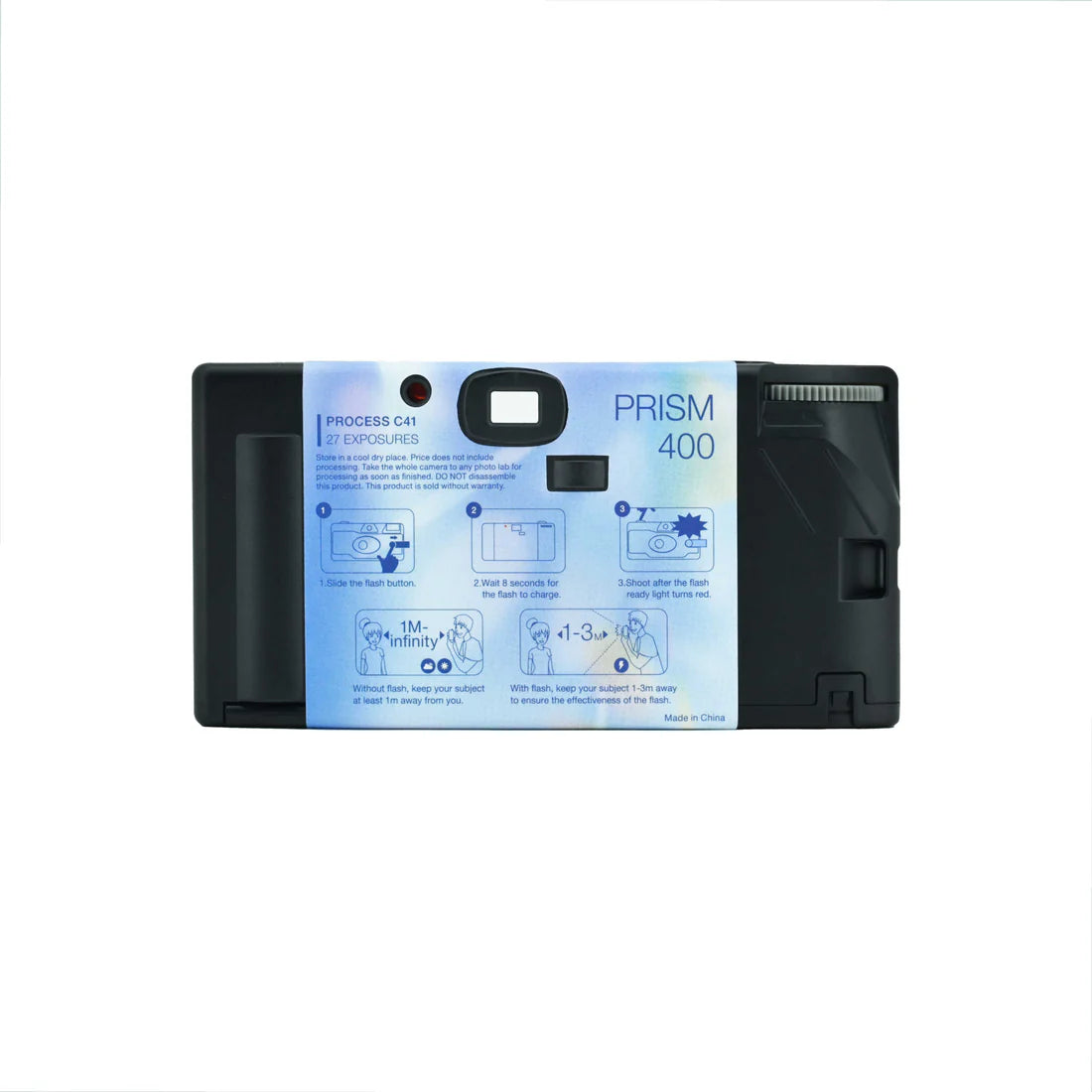 Retocolor Prism ISO400 135 Disposable Film Camera 27EXP