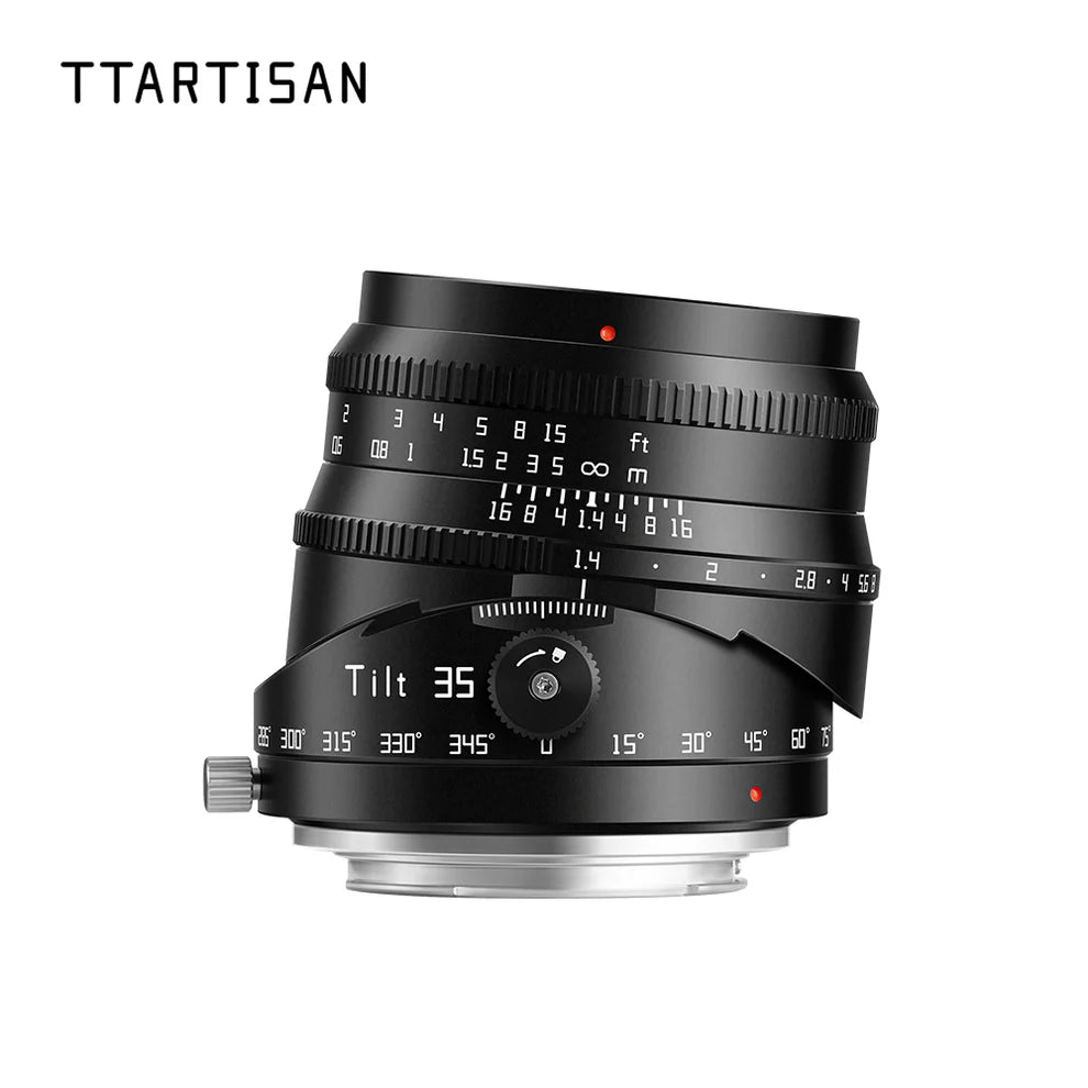 TTartisan Tilt 35mm F1.4 Black E/X-Mount AF APS-C Lens