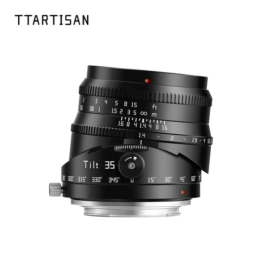 TTartisan Tilt 35mm F1.4 Black E/X-Mount AF APS-C Lens