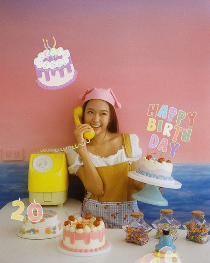 A Girl Has Film 'A Girl Bake Cake'  ISO200 135 Speical Efffect Color Negative Film 36exp