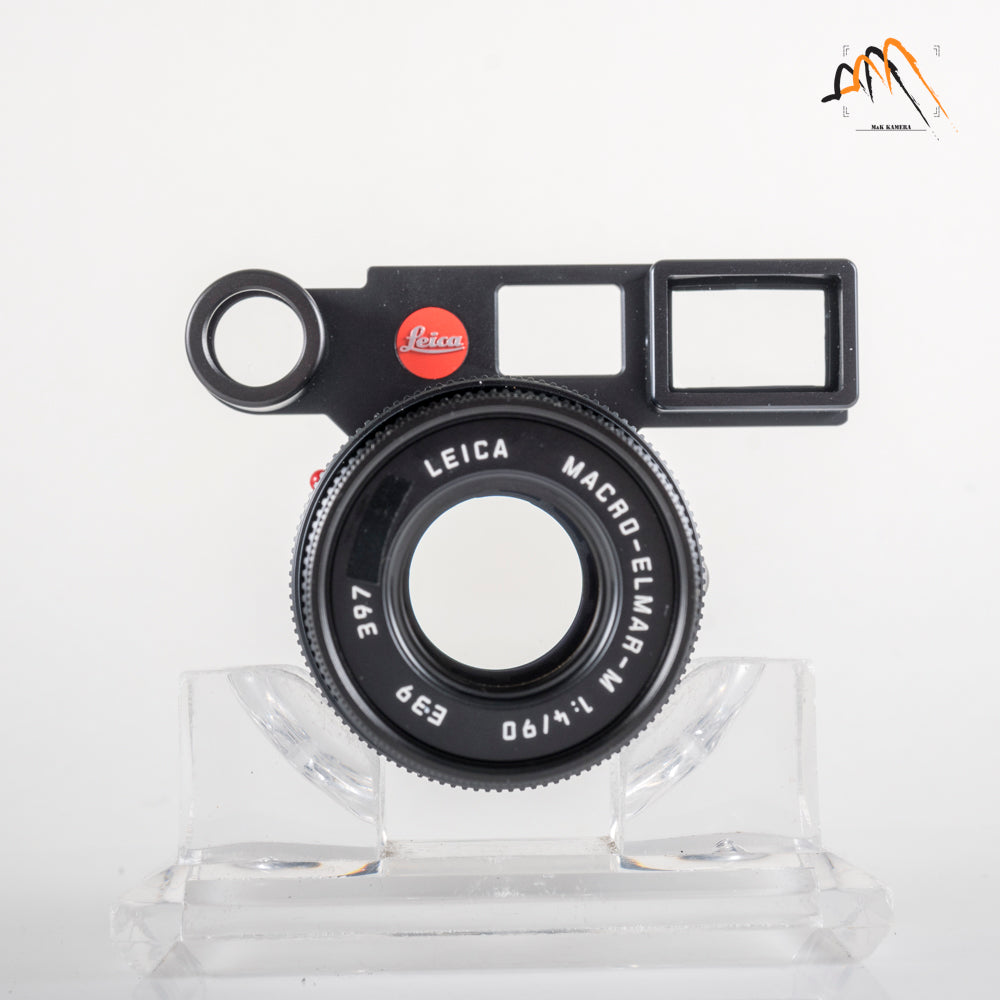 Leica Macro-Elmar-M 90mm/F4.0 Black with goggle 14409 11633 #11810