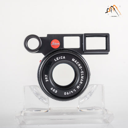 Leica Macro-Elmar-M 90mm/F4.0 Black with goggle 14409 11633 #11810