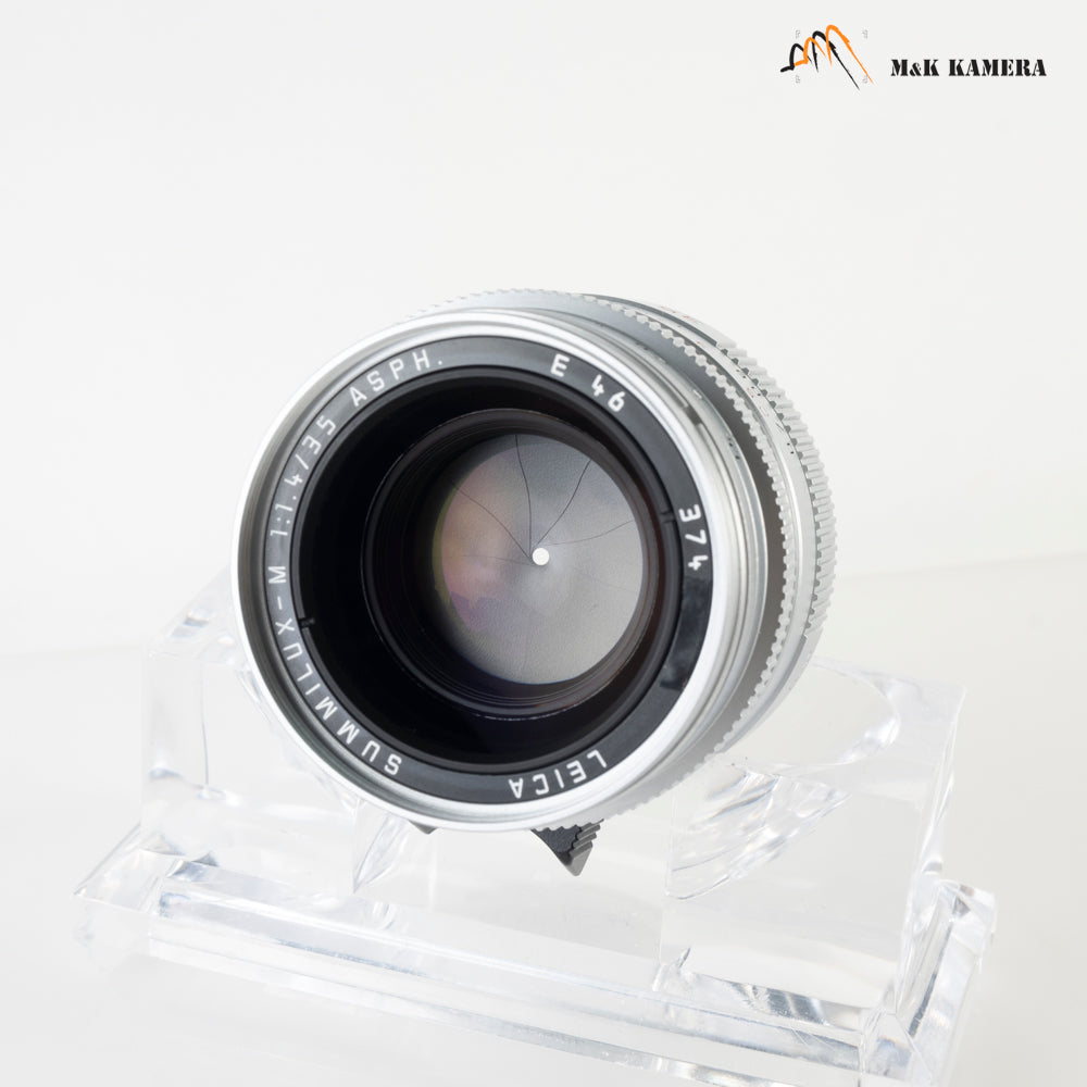 Leica Summilux-M 35mm/F1.4 ASPH Silver Lens Yr.1996 Germany 11883 #87950
