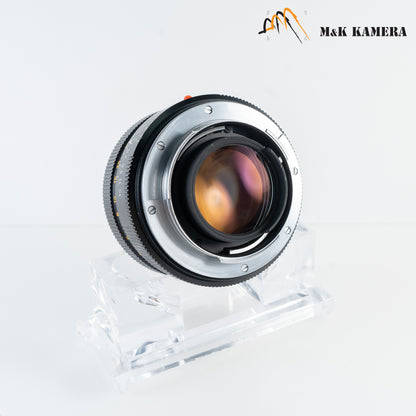 LEITZ Leica Summilux-R 50mm/F1.4 E48 Ver.I V1 Lens Yr.1971 Germany #87902