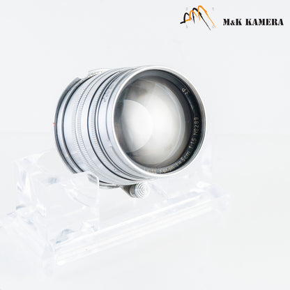 LEITZ Leica Xenon L39 50mm/F1.5 Silver Lens Yr.1936 LTM Germany Xenon #87783