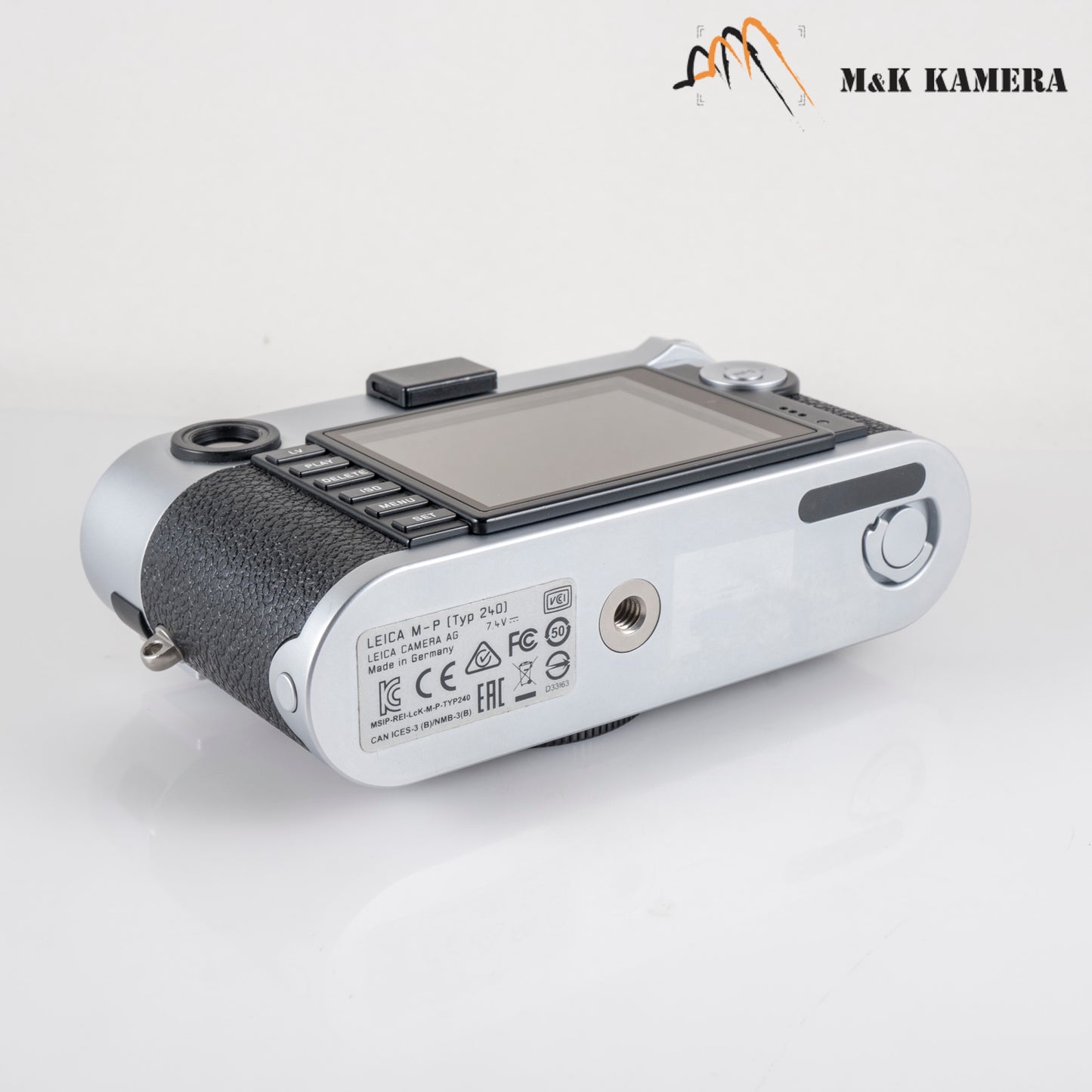 Leica M-P 240 CMOS 10772 Silver Digital Rangefinder Camera 10772 #88721