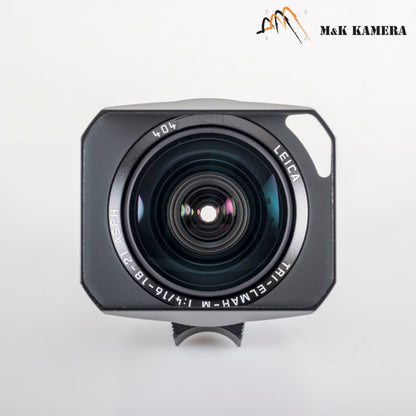 Leica Tri-Elmar-M 16-18-21mm/F4.0 ASPH/ w/ finder Lens Yr.2007 Germany 11642 #88695