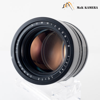 LEITZ Leica Summicron-R 90mm/F2.0 Serie VII Ver.I V.1 Lens Yr.1970 Canada #69079