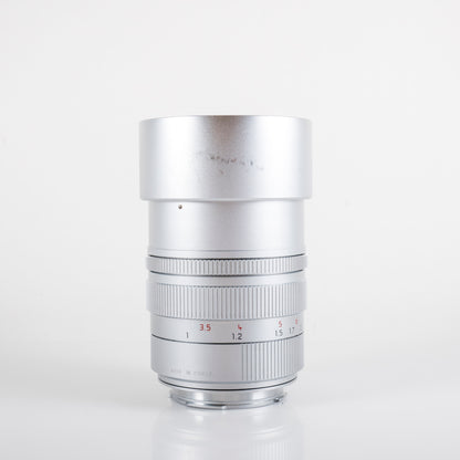 Leica Summicron-M 90mm/F2.0 E55 Ver.II Pre-Asph Silver Lens Yr.1993 Canada 11137 #11965