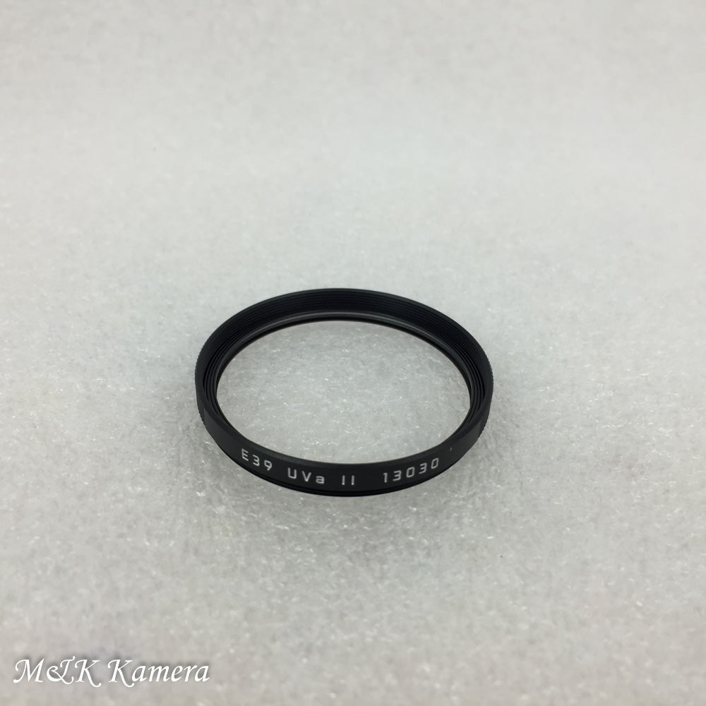 Brand New Leica E39 39mm UVa II Black 13030 Filter #13030