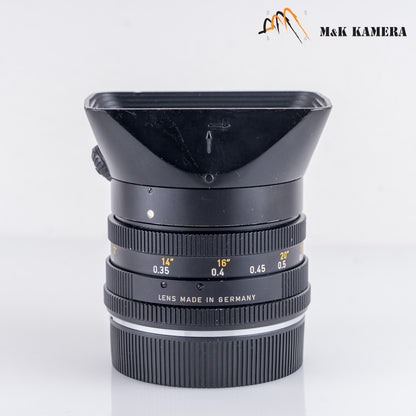 LEITZ Leica Elmarit-R 28mm/F2.8 Ver.I V.1 Lens Yr.1974 Germany #88236
