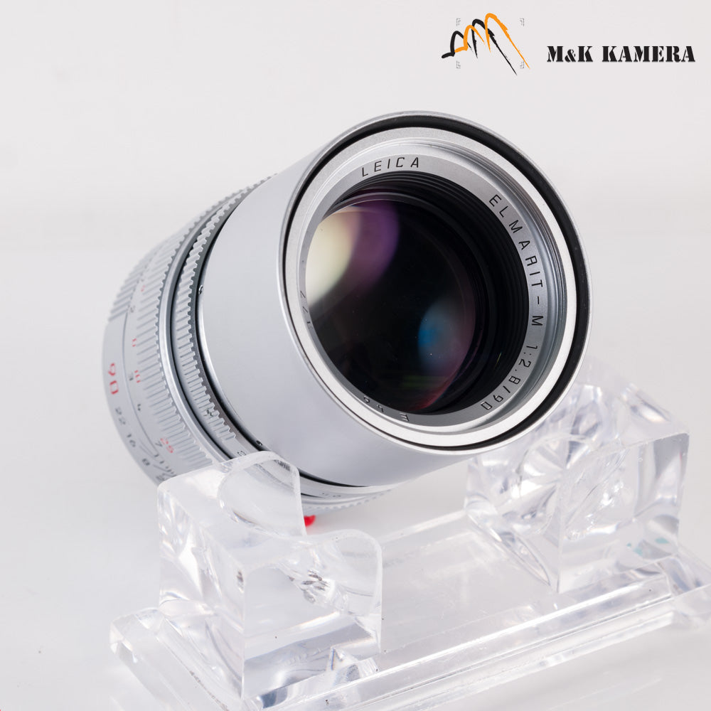 Leica Elmarit-M 90mm/F2.8 E46 Ver.II V2 Silver Lens Yr.1996 Germany 11808 #86135