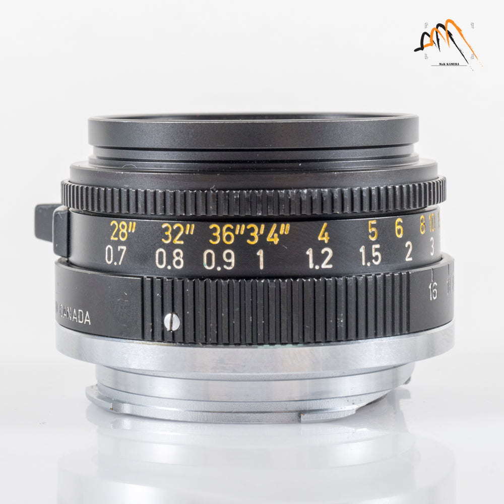 LEITZ Leica Summicron-M 35mm/F2.0 E39 6E/ Elements Lens Yr.1972 Canada #11775