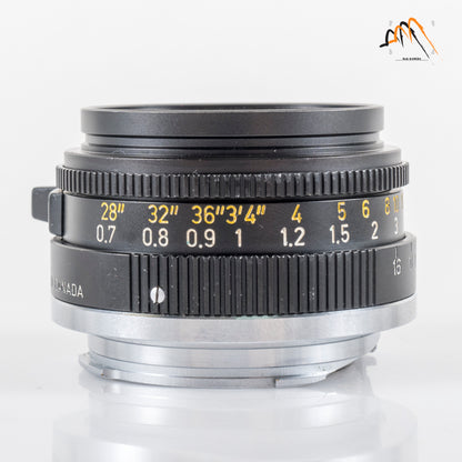 LEITZ Leica Summicron-M 35mm/F2.0 E39 6E/ Elements Lens Yr.1972 Canada #11775