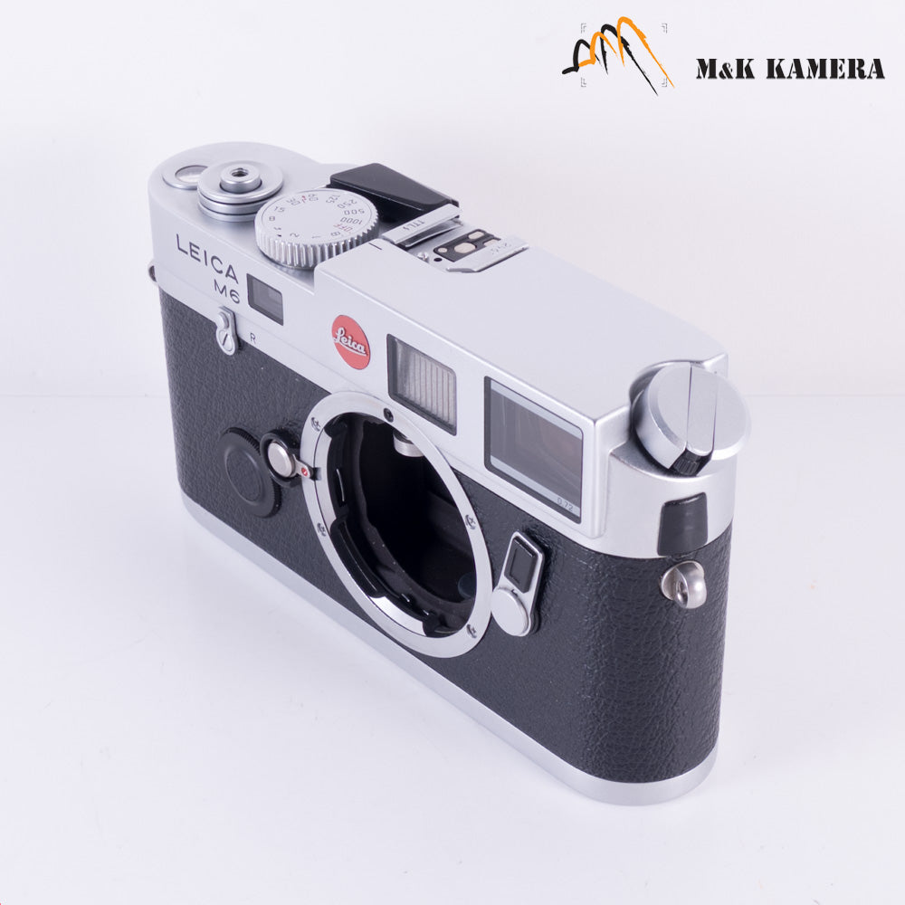 Leica M6 TTL 0.72 Silver Film Rangefinder Camera 10434 #87227
