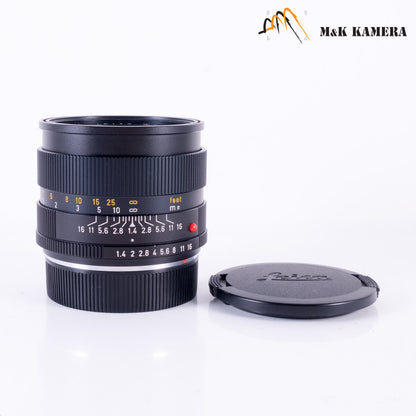 LEITZ Leica Summilux-R 50mm/F1.4 E55 Ver.II V2 Lens Yr.1978 Germany 11776 #21652