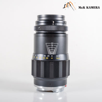 LEITZ Leica Tele-Elmar M 135mm/F4.0 E39 Lens Yr.1965 Germany 11851 #11996