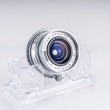 LEITZ Leica Super-Angulon M 21mm/F4.0 E39 Lens Yr.1959 Germany #88218
