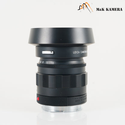 Leica Summilux-M 50mm/F1.4 ASPH Black Chrome Lens Germany 11688 #23262