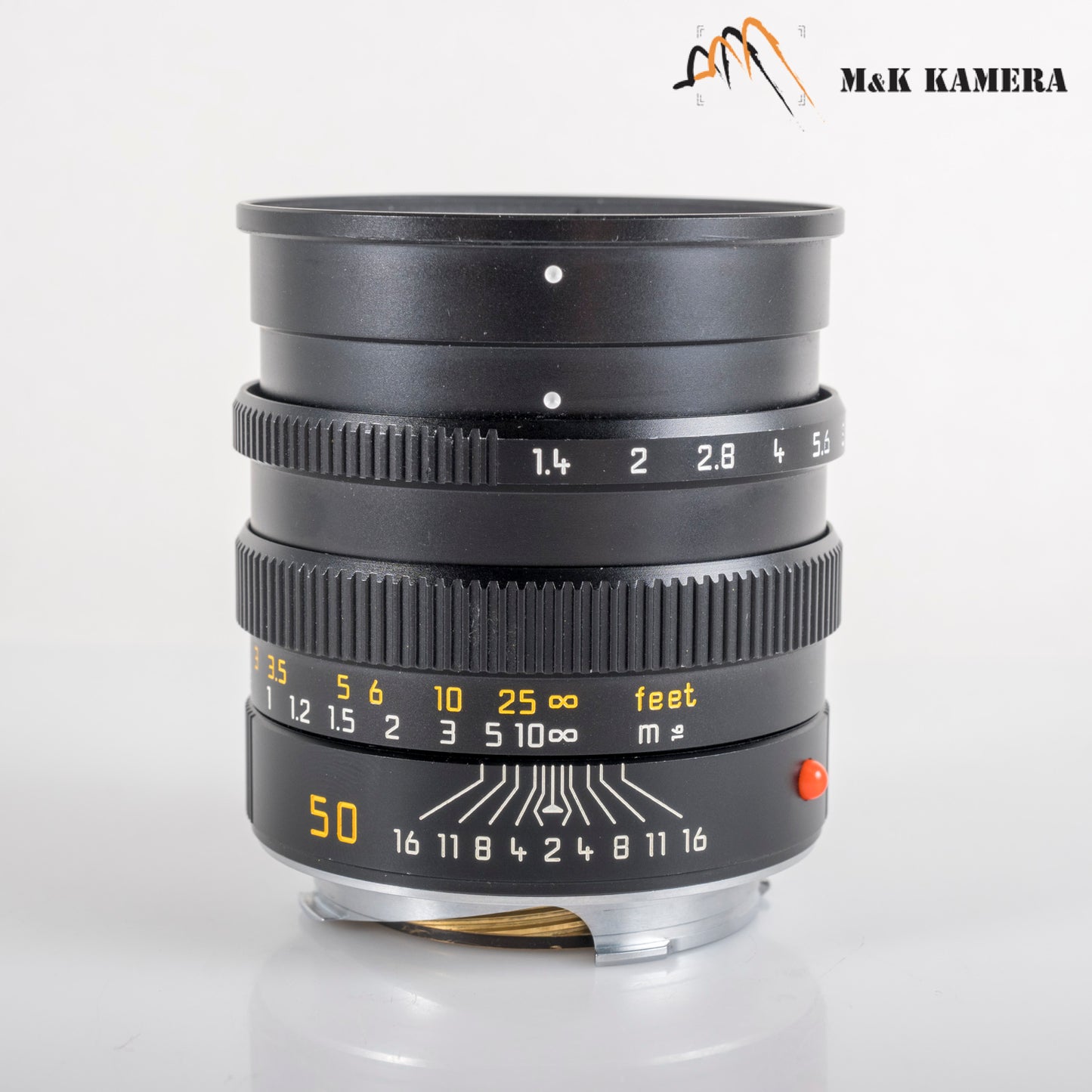 Leica Summilux-M 50mm/F1.4 Pre-A Black Lens Yr.2001 Germany 11868 #12007