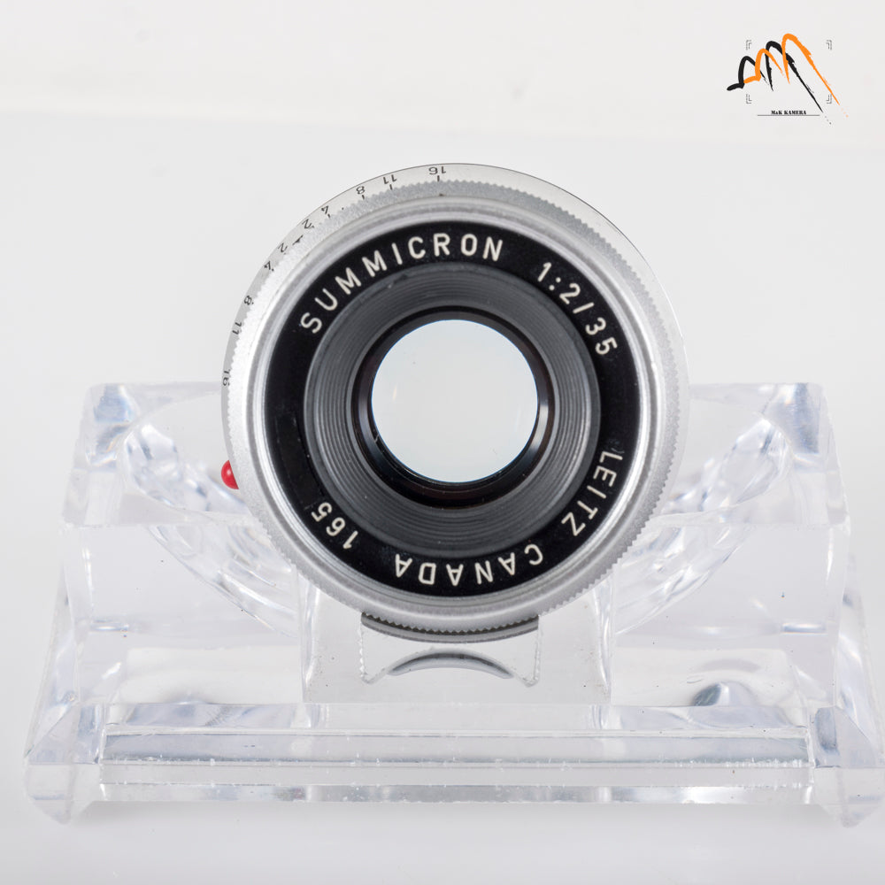 LEITZ Leica Summicron-M 35mm/F2.0 Ver.I 8 Elements Lens Yr.1959 Canada #11616