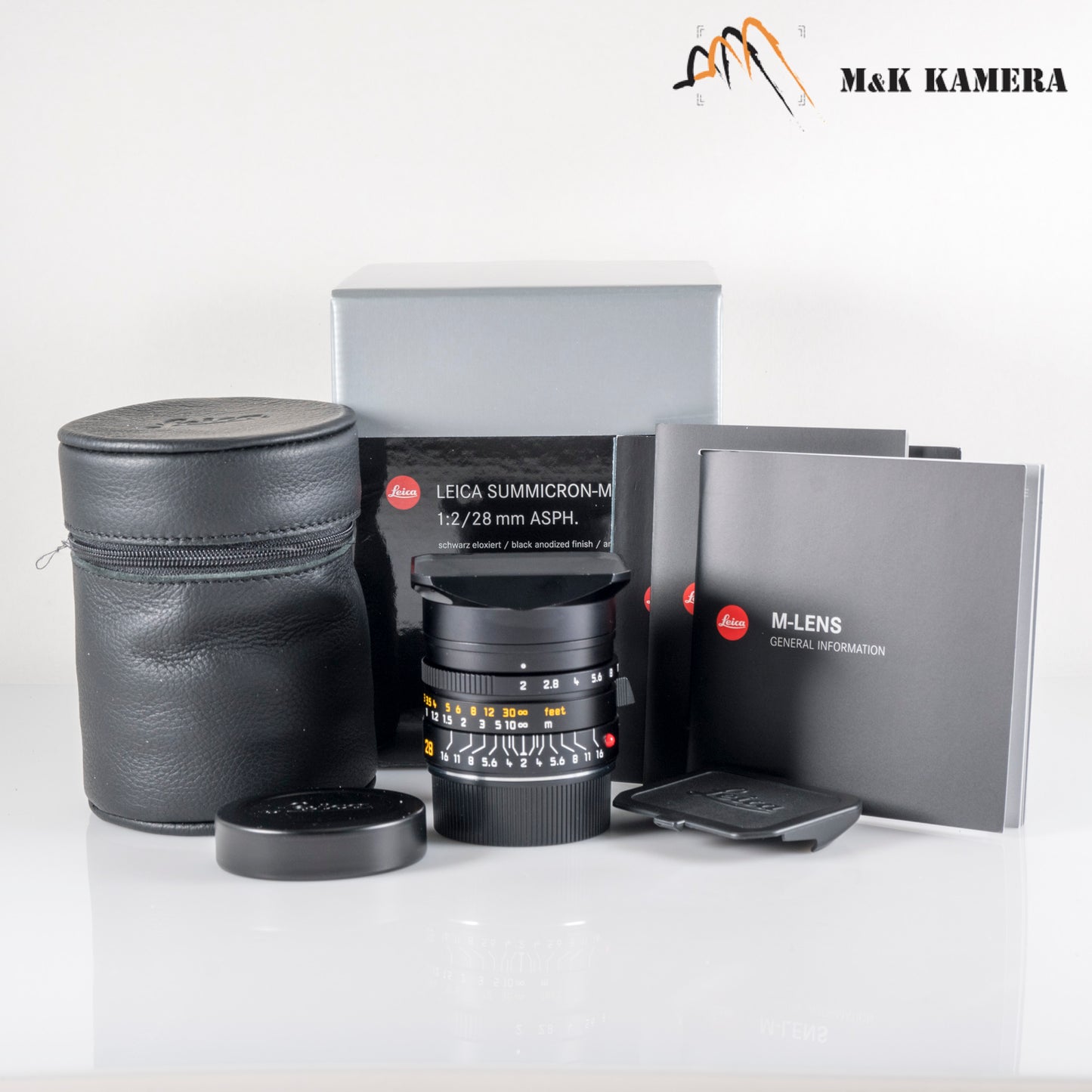 Leica Summicron-M 28mm/F2.0 E46 Asph II 11672 Black Lens Germany 11672 #88905