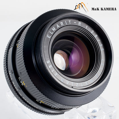 LEITZ Leica Elmarit-R 35mm/F2.8 Ver.I V1 Lens Yr.1966 Germany #68475