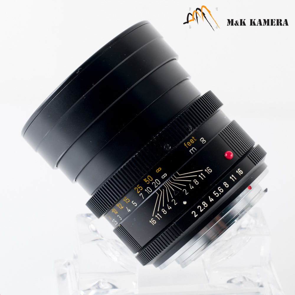 LEITZ Leica Summicron-R 90mm/F2.0 Serie VII Ver.I V.1 Lens Yr.1970 Canada #69079