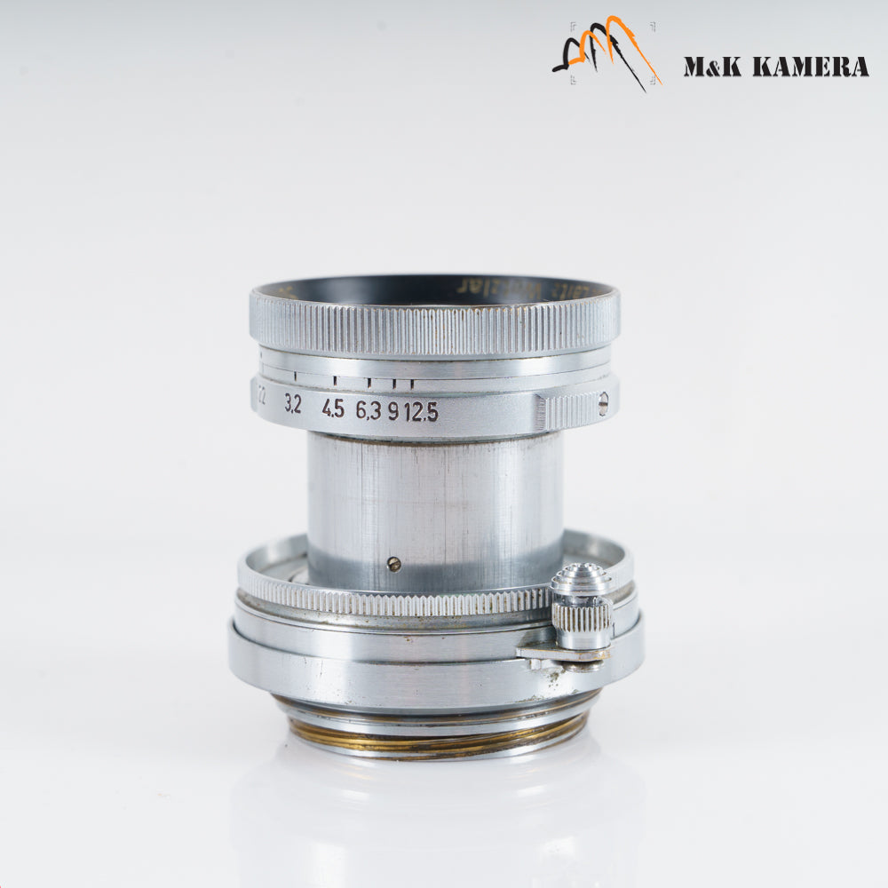 LEITZ Leica Summitar L39 50mm/F2.0 Silver Lens Yr.1940 LTM Germany #23126