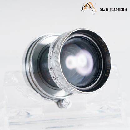 LEITZ Leica Summitar L39 50mm/F2.0 Silver Lens Yr.1940 LTM Germany #23126