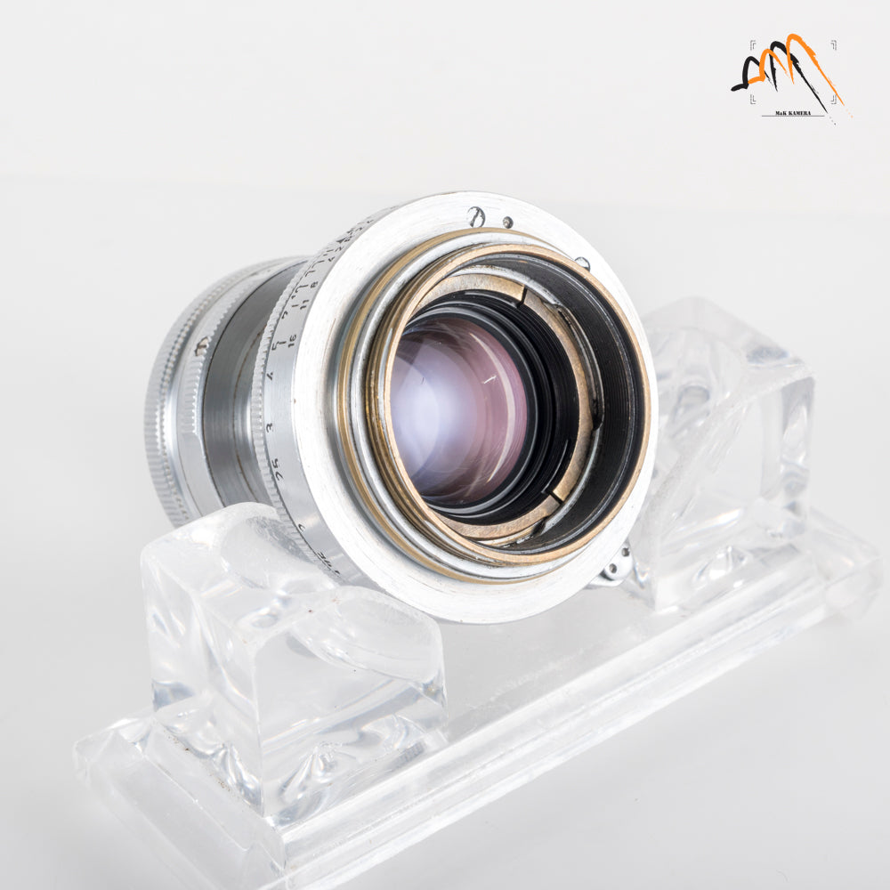 LEITZ Leica Summitar L39 50mm/F2.0 Silver Lens Yr.1948 LTM Germany #11783