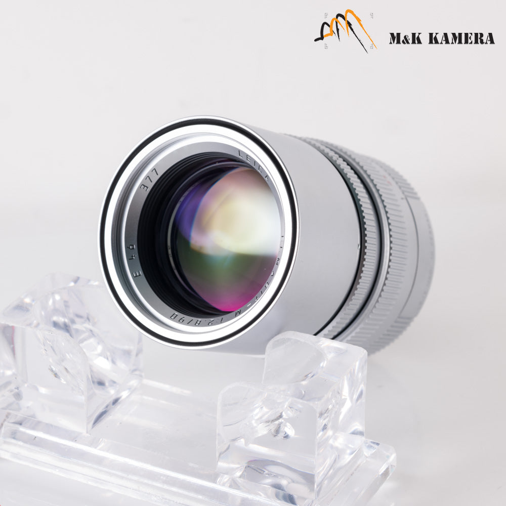 Leica Elmarit-M 90mm/F2.8 E46 Ver.II V2 Silver Lens Yr.1996 Germany 11808 #86135