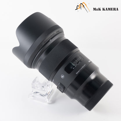 Sigma DG ⌀77L Mounted 50mm/F1.4 Lens Japan #87028