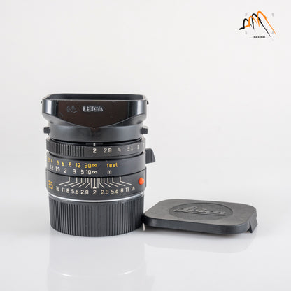 Leica Summicron-M 35mm/F2.0 ASPH/ 11879 Black Lens Yr.1999 Germany 11879 #11863