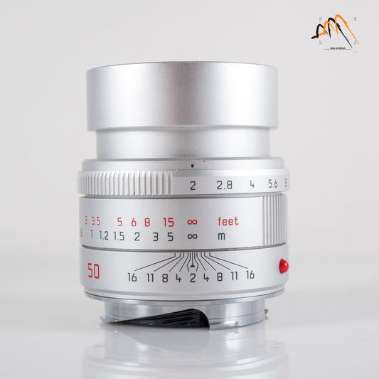 Leica APO-Summicron-M 50mm/F2.0 Silver Mint condition 11142 #11728