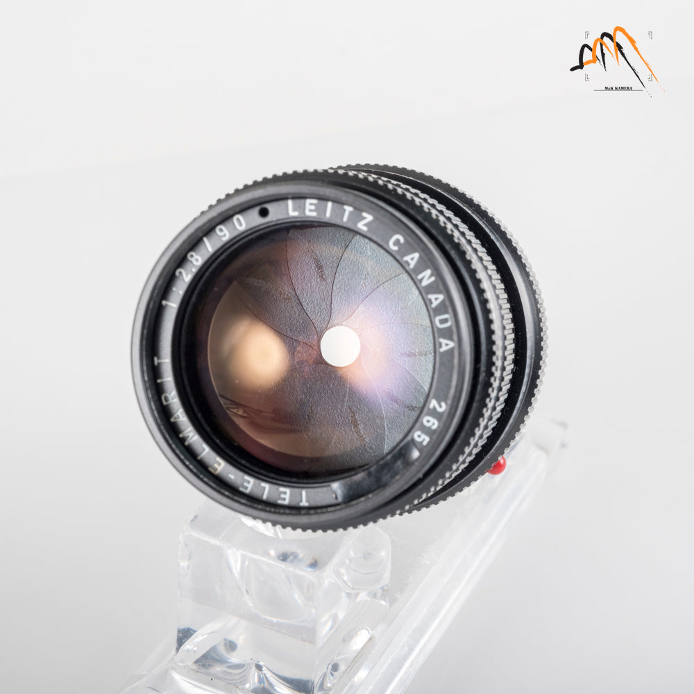 LEITZ Leica Tele-Elmarit-M 90mm/F2.8 E39 Ver.II V2/ Slim Lens Yr.1973 Canada 11800 #11781