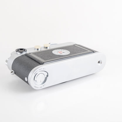 Leica M2 Round Button Rewind Silver Film Rangefinder Camera Boxed #11908