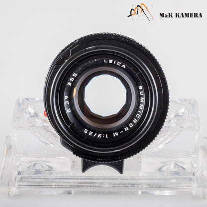 Leica Summicron-M 35mm/F2.0 Ver.4 7 Elements Black Lens Yr.1991 Germany 11310 #11993