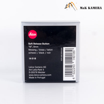 Brand New Leica Soft Release Button Black 8mm #14018