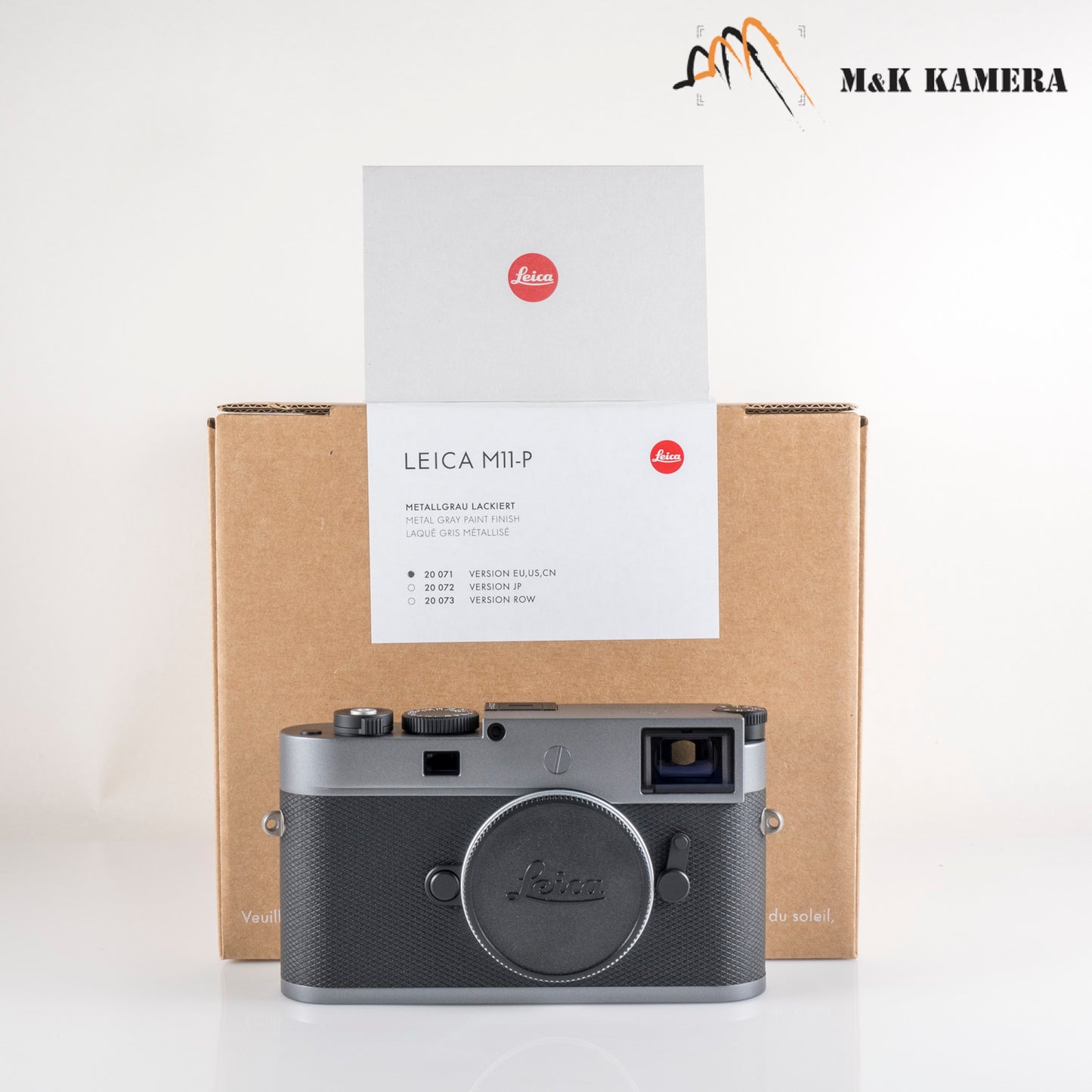 Brand New Leica Leica M11-P, Metal Grey Rangefinder Camera 20071 #20071