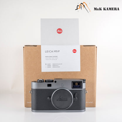Brand New Leica Leica M11-P, Metal Grey Rangefinder Camera 20071 #20071