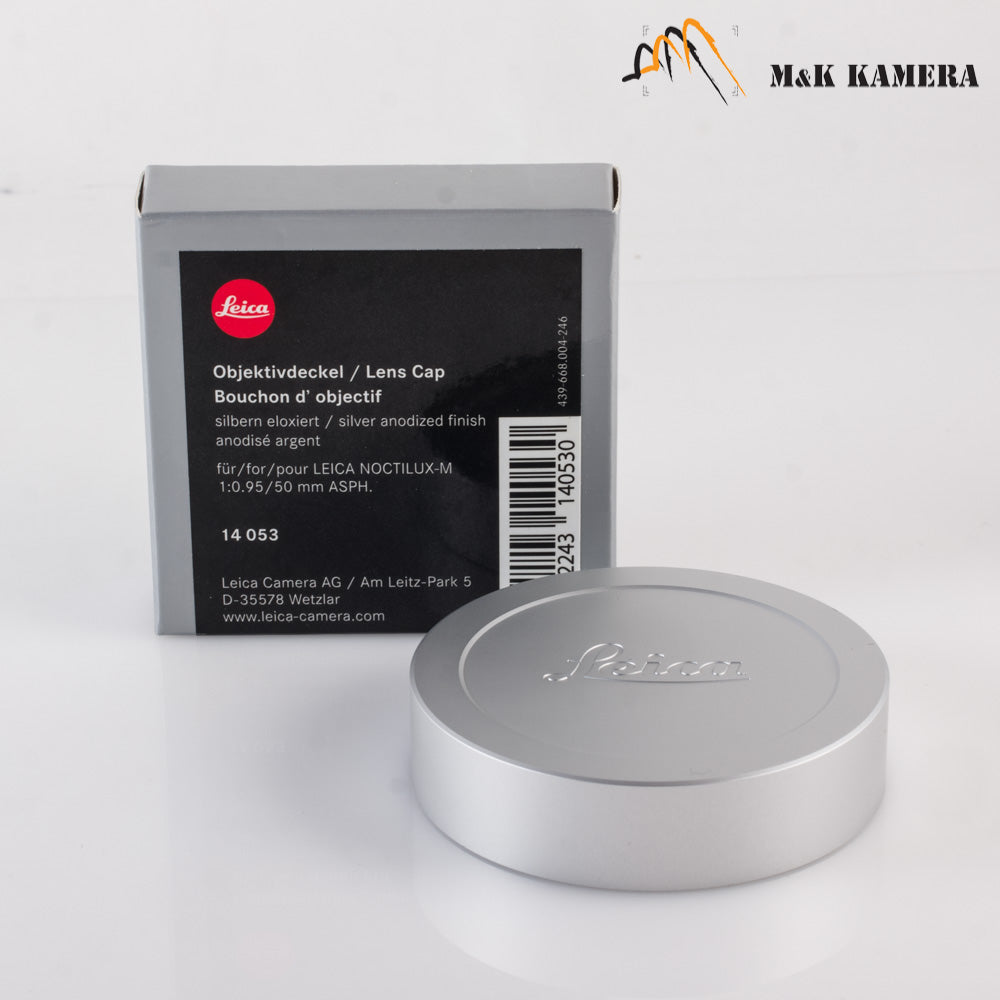 Brand New Leica Lens Cap Silver 14053 for Leica Noctilux-M 50/0.95 ASPH Silver #14053