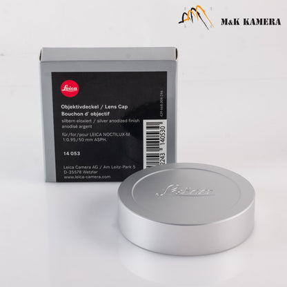 Brand New Leica Lens Cap Silver 14053 for Leica Noctilux-M 50/0.95 ASPH Silver #14053