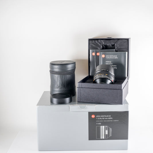 Leica Noctilux-M 50mm/F0.95 ASPH 11602 Black Lens Germany 11602 #88687