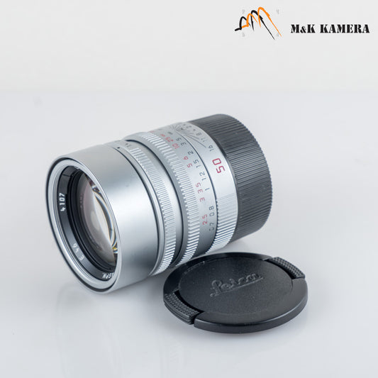 Leica Summilux-M 50mm/F1.4 E46 ASPH Silver Lens Germany 11892 #23841