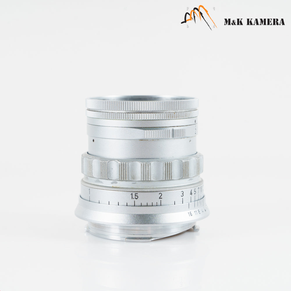 LEITZ Leica Summicron M 50mm/F2.0 Rigid V2 Ver.II Lens Yr.1957 Germany #23254