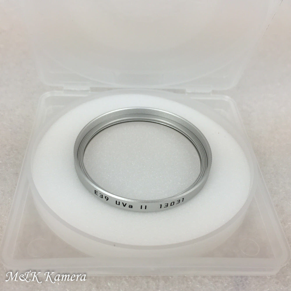Brand New Leica E39 39mm UVa II Silver 13031 Filter #13031