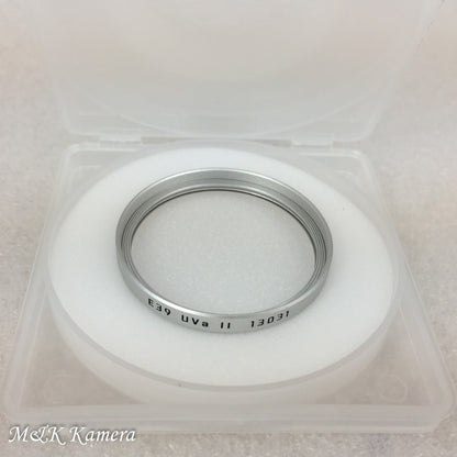 Brand New Leica E39 39mm UVa II Silver 13031 Filter #13031