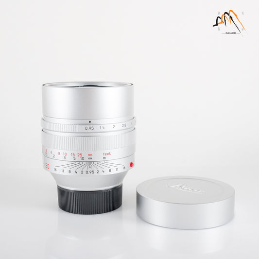 Leica Noctilux-M 50mm/F0.95 ASPH 11667 Silver Lens Germany 11667 #23802