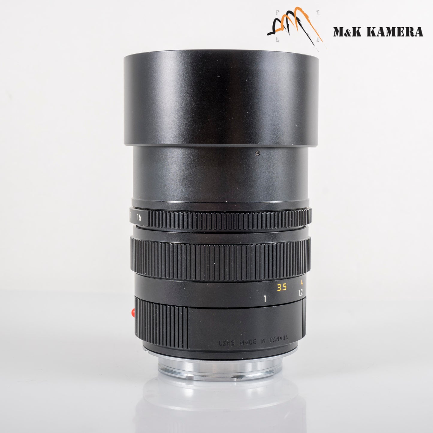 Leica Summicron-M 90mm/F2.0 E55 Pre-Asph/ Ver.II Black Lens Yr.1992 Canada 11136 #88716